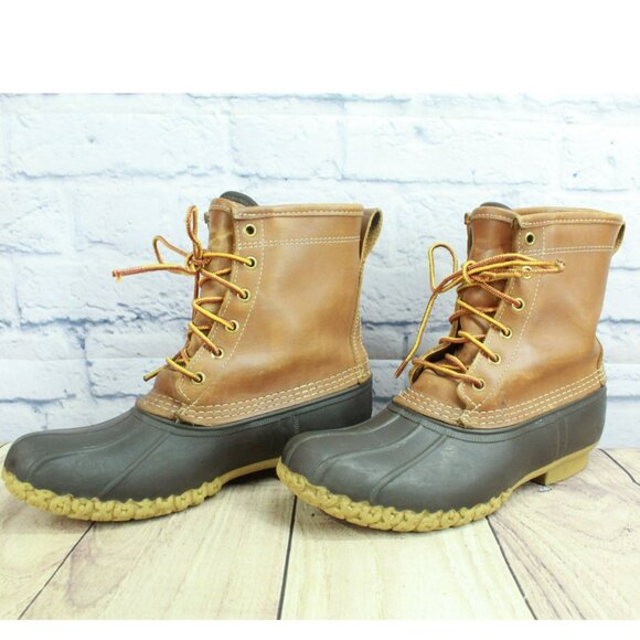 LL Bean Brown Leather 8\